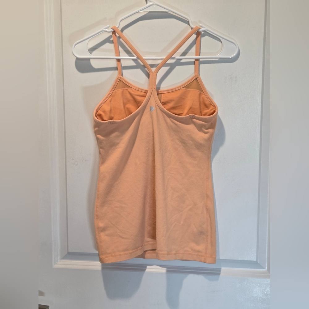 Lululemon Y-tank Light Yellow - Picture 6 of 7